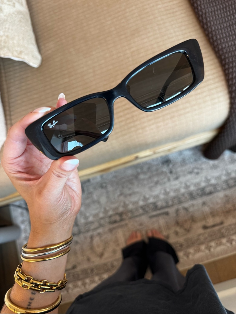 Teru Bio-Based Ray-ban Sunglasses in Black